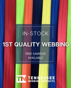 seatbelt Webbing Colors in stock