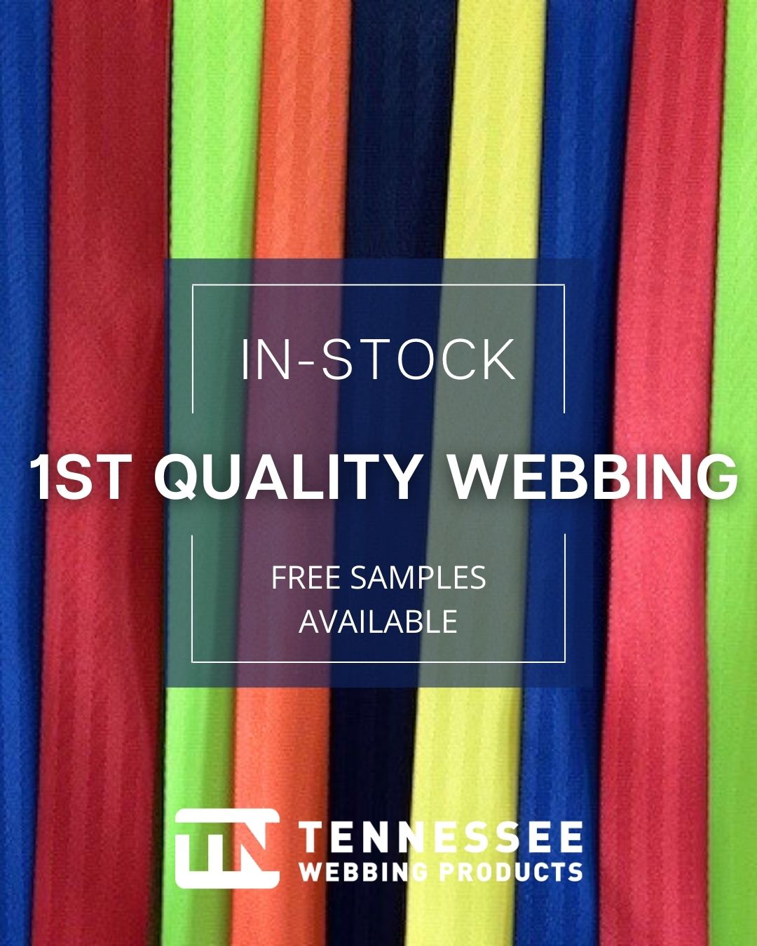 seatbelt Webbing Colors in stock